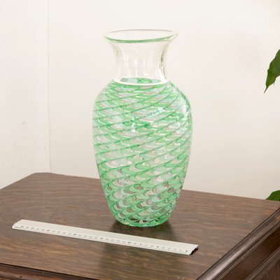 Phoenician Lace Vase in Murano Glass by Archimede Seguso-MPO-1058970