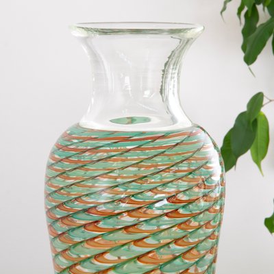 Phoenician Lace Vase in Murano Glass by Archimede Seguso-MPO-1058972