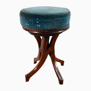 Piano Stool in Tinted Beech, 1900s-RVK-1751735