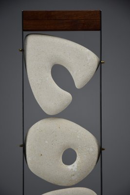 Piccolo Totem 03 Abstract Stone Sculpture by Alberto Cabiddu, Italy, 1999-IEI-2015996