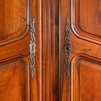 Piedmontese Walnut Wardrobe, 1700s-NEL-1796478