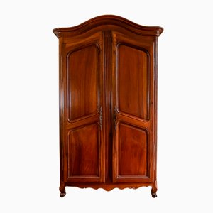 Piedmontese Walnut Wardrobe, 1700s-NEL-1796478