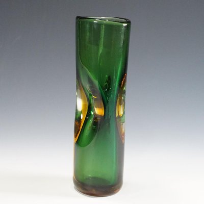 Pierced Murano Vase by Fulvio Bianconi for Venini, 1950s-KJP-1149412