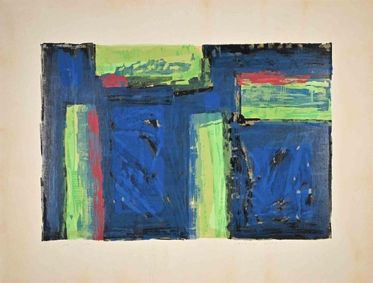 Piero Dorazio, Untitled, Screen Print, 1970s-ZCI-1781601