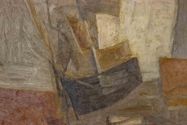 Piero Sadun, Homage to Morandi, Original Acrylic on Canvas, Mid-20th Century-ZCI-1406919