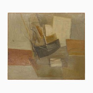 Piero Sadun, Homage to Morandi, Original Acrylic on Canvas, Mid-20th Century-ZCI-1406919