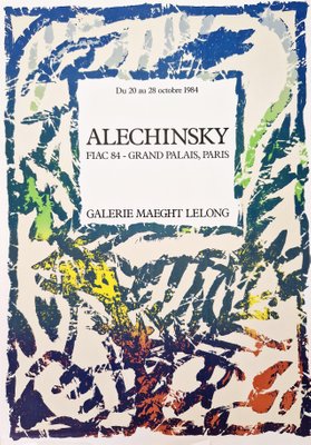 Pierre Alechinsky, Fiac 84, Original Poster-KHH-1348470