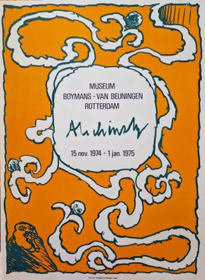 Pierre Alechinsky, Museum Boymans, Van Beuningen, Rotterdam, Original Poster-KHH-1348469