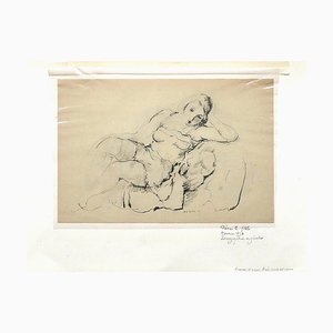 Pierre Ernst Kohl, Woman Portrait, Original Lithograph, 20th Century-ZCI-820904