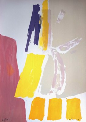 Pierre Pallut, Abstract Composition 1, 1972, Lithograph-NRC-1397479