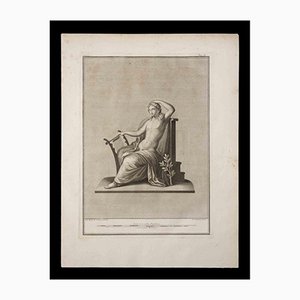 Pietro Campana, Ancient Roman Statue, Etching, 18th-Century-ZCI-1162946