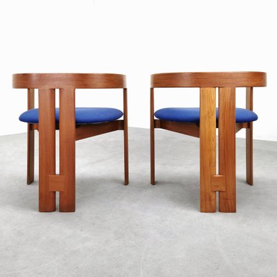 Pigreco Chairs by Tobia & Afra Scarpa for Gavina, 1960s, Set of 2-PRS-1800208