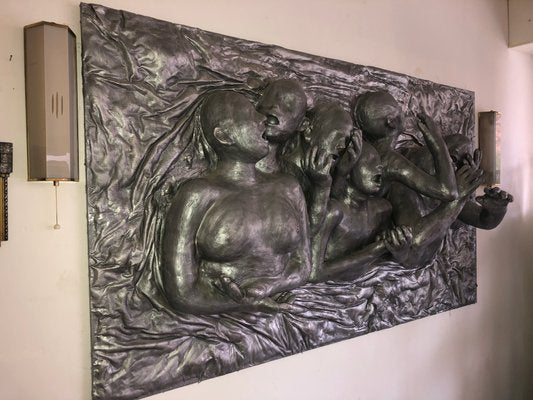 Pilgrim, Relief Wall Sculpture, 1960s-QVR-1092187