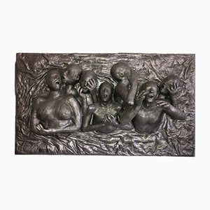 Pilgrim, Relief Wall Sculpture, 1960s-QVR-1092187