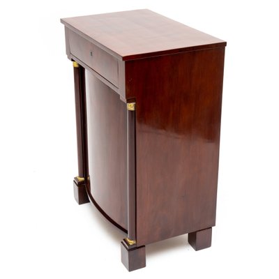 Pillar Cabinet in Mahogany & Brass, 1820s-VEI-1364490