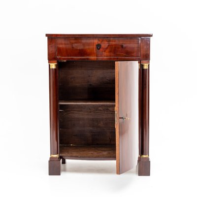 Pillar Cabinet in Mahogany & Brass, 1820s-VEI-1364490