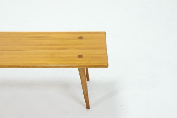 Pine Bench by Carl Malmsten for Svensk Fur, 1940s-VV-592577