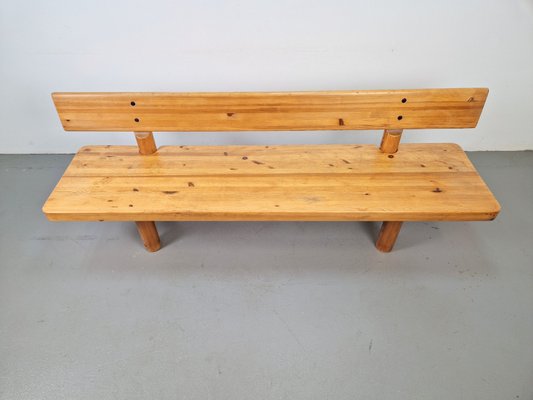 Pine Bench by Knud Friis & Elmar Moltke Nielsen for Friis & Moltke, 1960s-AXJ-2022504