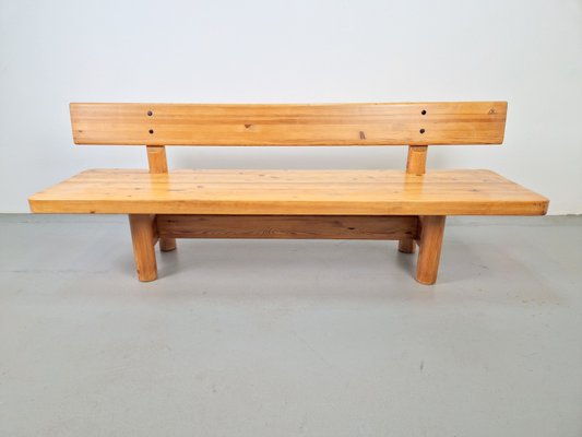 Pine Bench by Knud Friis & Elmar Moltke Nielsen for Friis & Moltke, 1960s-AXJ-2022504