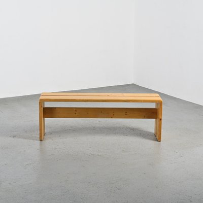 Pine Bench from Les Arcs, France, 1973-GJR-2023785