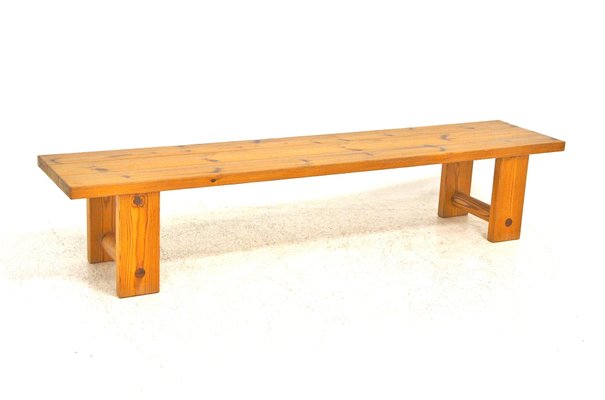 Pine Bench, Sweden, 1970s-GEK-1424579