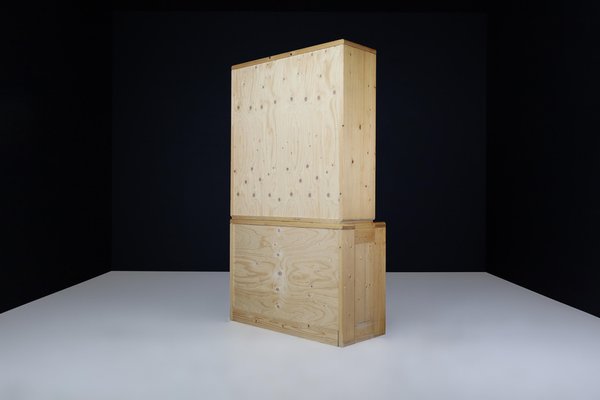 Pine Cabinet by Le Corbusier for Arcs, France, 1970s-TRW-1802556