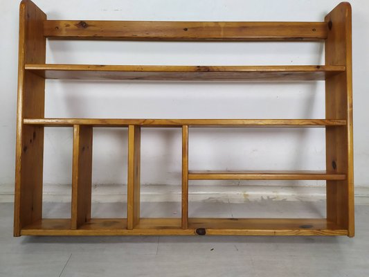 Pine Chalet Wall Shelf, 1970s-EAD-1716650