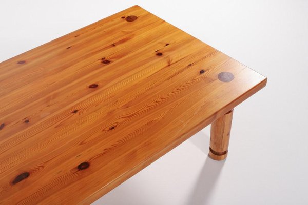 Pine Coffee Table by Sven Larsson, Sweden, 1960s-KMC-961615