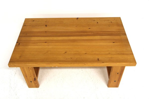 Pine Coffee Table, Sweden, 1970s-GEK-1328893