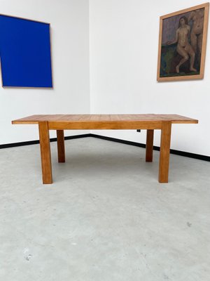 Pine Dining Table from Maison Regain, 1970s-LCU-2024741