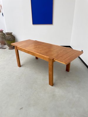 Pine Dining Table from Maison Regain, 1970s-LCU-2024741