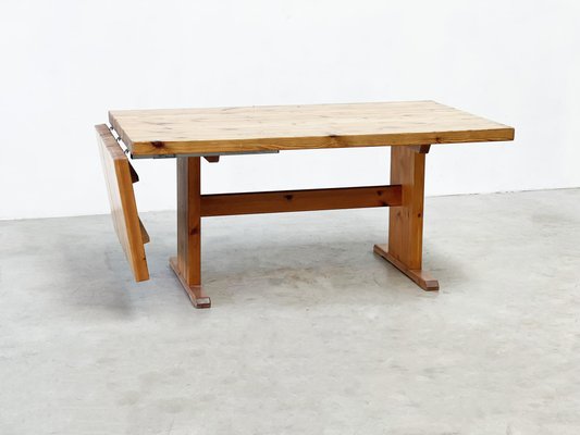 Pine Extendable Dining Table, 1980s-XLH-1815008