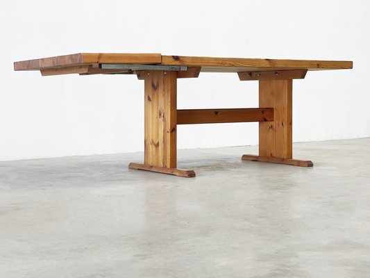 Pine Extendable Dining Table, 1980s-XLH-1815008