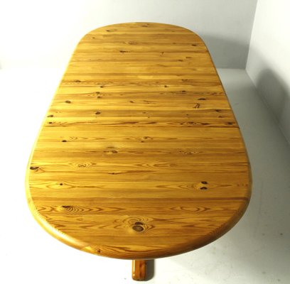 Pine Extendable Dining Table from Rubby, Denmark, 1980s-CW-2040964