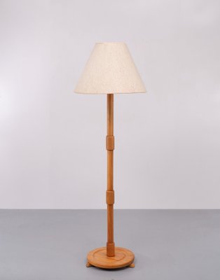 Pine Floor Lamp from Solbackens Sväveri, Sweden, 1972-GCG-1750159