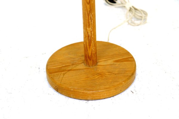 Pine Floor Lamp, Sweden, 1970-GEK-1152725