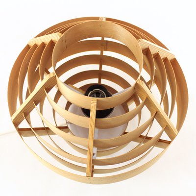 Pine Lamella Ring Pendant Light by Hans-Agne Jakobsson for Hans-Agne Jakobsson Ab Markaryd, Sweden, 1970s-SXF-2020403