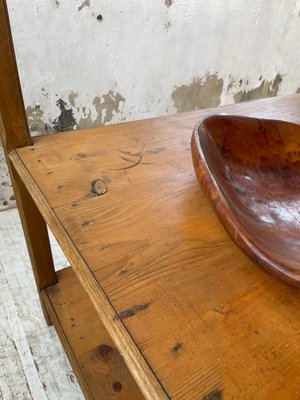 Pine & Oak Draper Console Table, 1950s-LCU-2024744