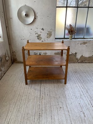 Pine & Oak Draper Console Table, 1950s-LCU-2024744