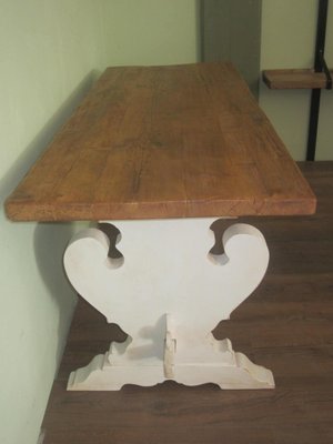 Pine Rustic Dining Table, 1980s-CDG-744253