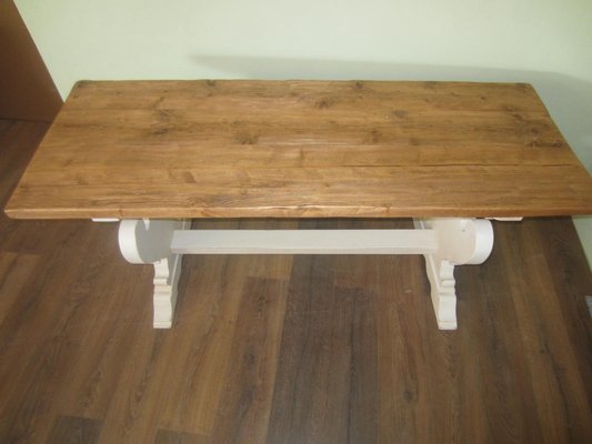 Pine Rustic Dining Table, 1980s-CDG-744253