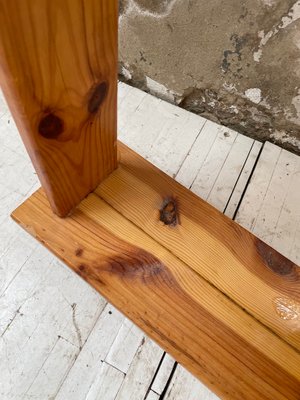 Pine Wall Shelf in the Style of Maison Regain-LCU-991792