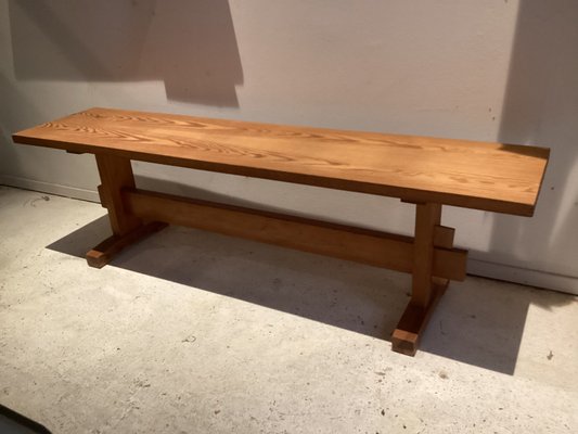 Pine Wood Bench, 1960-SU-1130480