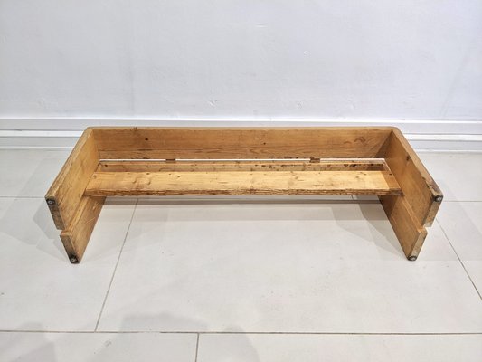 Pine Wood Bench by Charlotte Perriand for Les Arcs-DLN-1278000