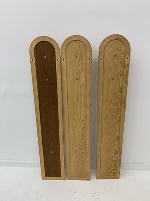 Pine Wood Coat Hangers, 1970s, Set of 3-BGP-1113631