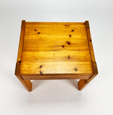 Pinewood Side Table, 1970s-RMX-1447238