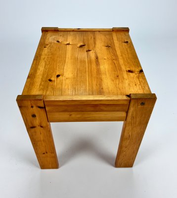 Pinewood Side Table, 1970s-RMX-1447238