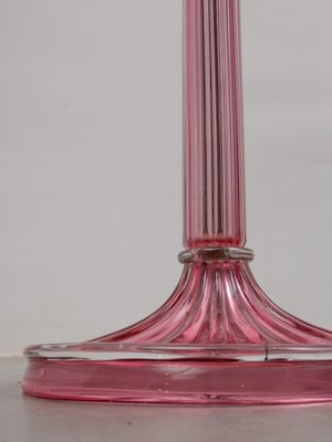 Pink Art Glass Floor Lamp by Barovier E Toso, Italy, 1956-KL-1791128