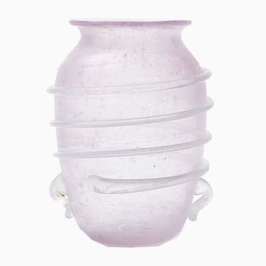 Pink Art Glass Vase, 1970s-FSD-878942