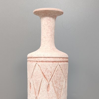 Pink Ceramic Vases, Italy, Set of 2-QGR-1003598